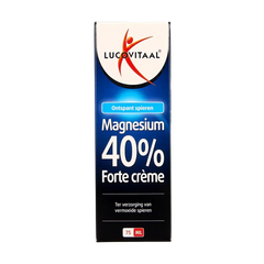 Lucovitaal Magnesium 40% forte creme 75 Gram