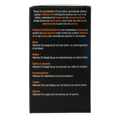 Lucovitaal Vitamine D3 25mcg 120 Capsules