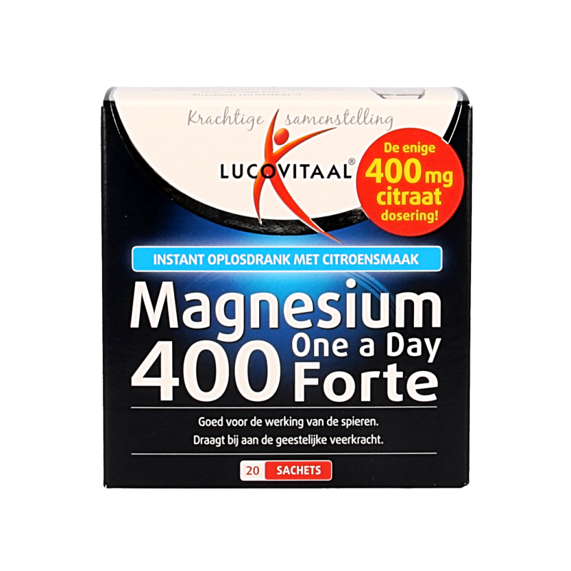 Lucovitaal Magnesium 400 forte 20 Sachets