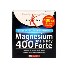 Lucovitaal Magnesium 400 forte 20.00 Sachets