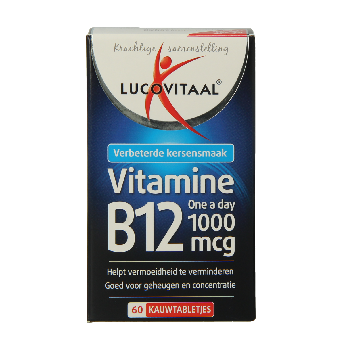 Lucovitaal Vitamine B12 1000mcg 60.00 Kauwtabletten