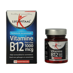 Lucovitaal Vitamine B12 1000mcg 60 Kauwtabletten
