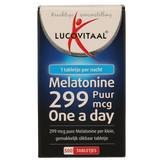 Lucovitaal Melatonine puur 0.299mg 500.00 Tabletten
