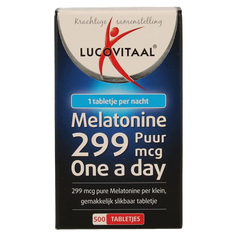 Lucovitaal Melatonine puur 0.299mg 500 Tabletten