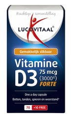 Lucovitaal Vitamine D3 75mcg 80 Capsules