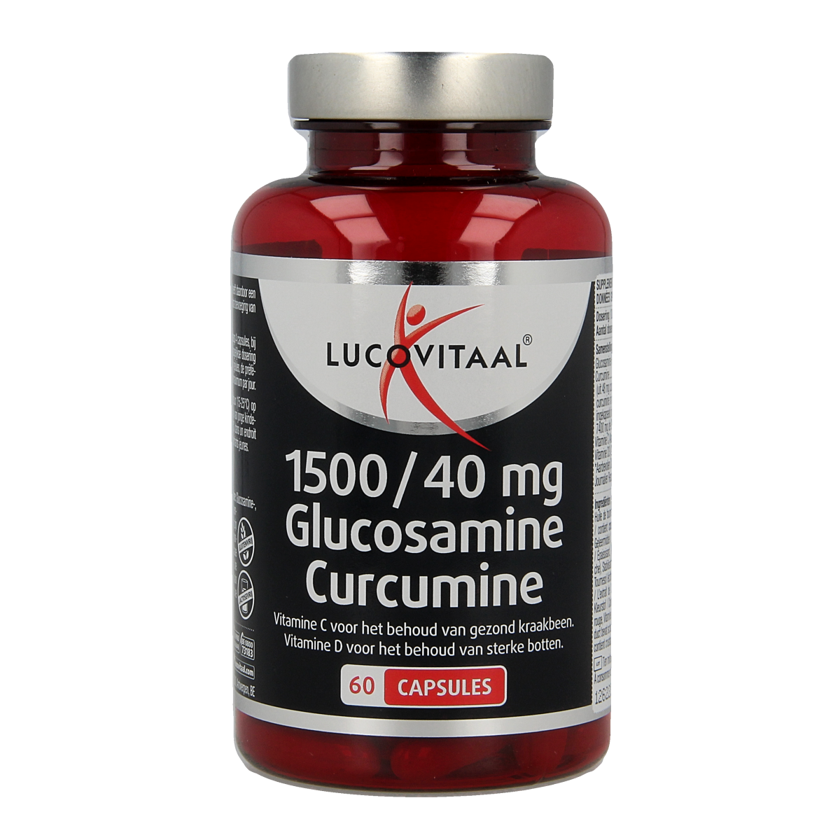 Lucovitaal Glucosamine & curcumine 1500/40mg 60 Capsules