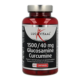 Lucovitaal Glucosamine & curcumine 1500/40mg 60 Capsules