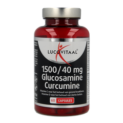 Lucovitaal Glucosamine & curcumine 1500/40mg 60.00 Capsules