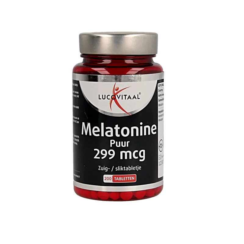 Lucovitaal Melatonine puur 0.299mg 200 Tabletten