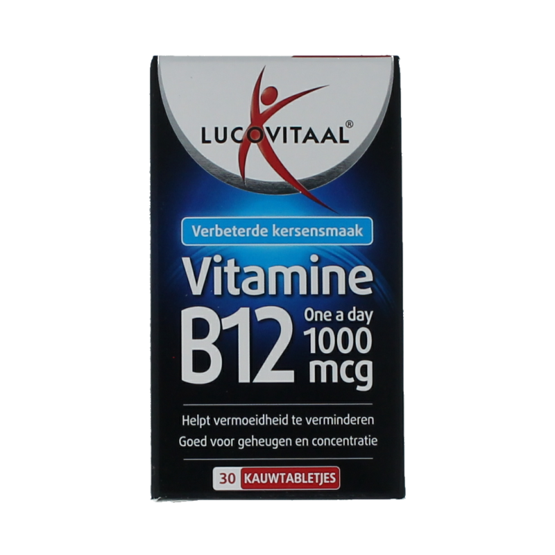 Lucovitaal Vitamine B12 1000mcg 30 Kauwtabletten