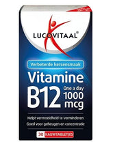 Lucovitaal Vitamine B12 1000mcg 30 Kauwtabletten