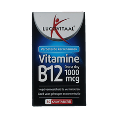 Lucovitaal Vitamine B12 1000mcg 30 Kauwtabletten