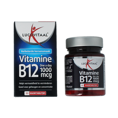 Lucovitaal Vitamine B12 1000mcg 30 Kauwtabletten