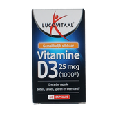 Lucovitaal Vitamine D3 25mcg 60 Capsules