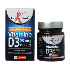 Lucovitaal Vitamine D3 25mcg 60 Capsules