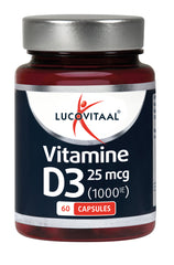 Lucovitaal Vitamine D3 25mcg 60 Capsules