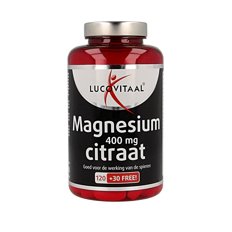 Lucovitaal Magnesium citraat 400mg 150 Tabletten