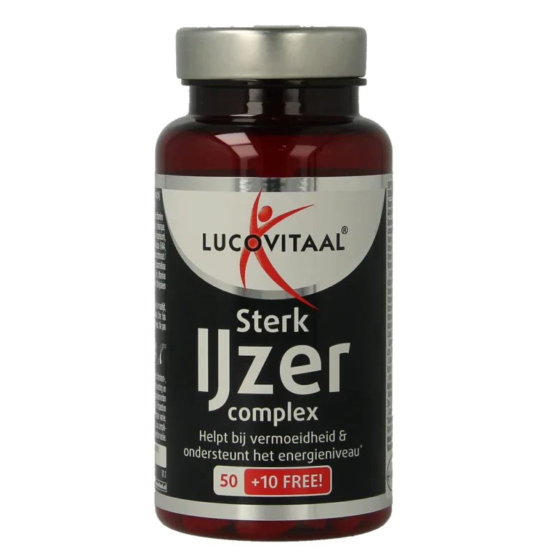 Lucovitaal Sterk ijzer complex 60 Tabletten
