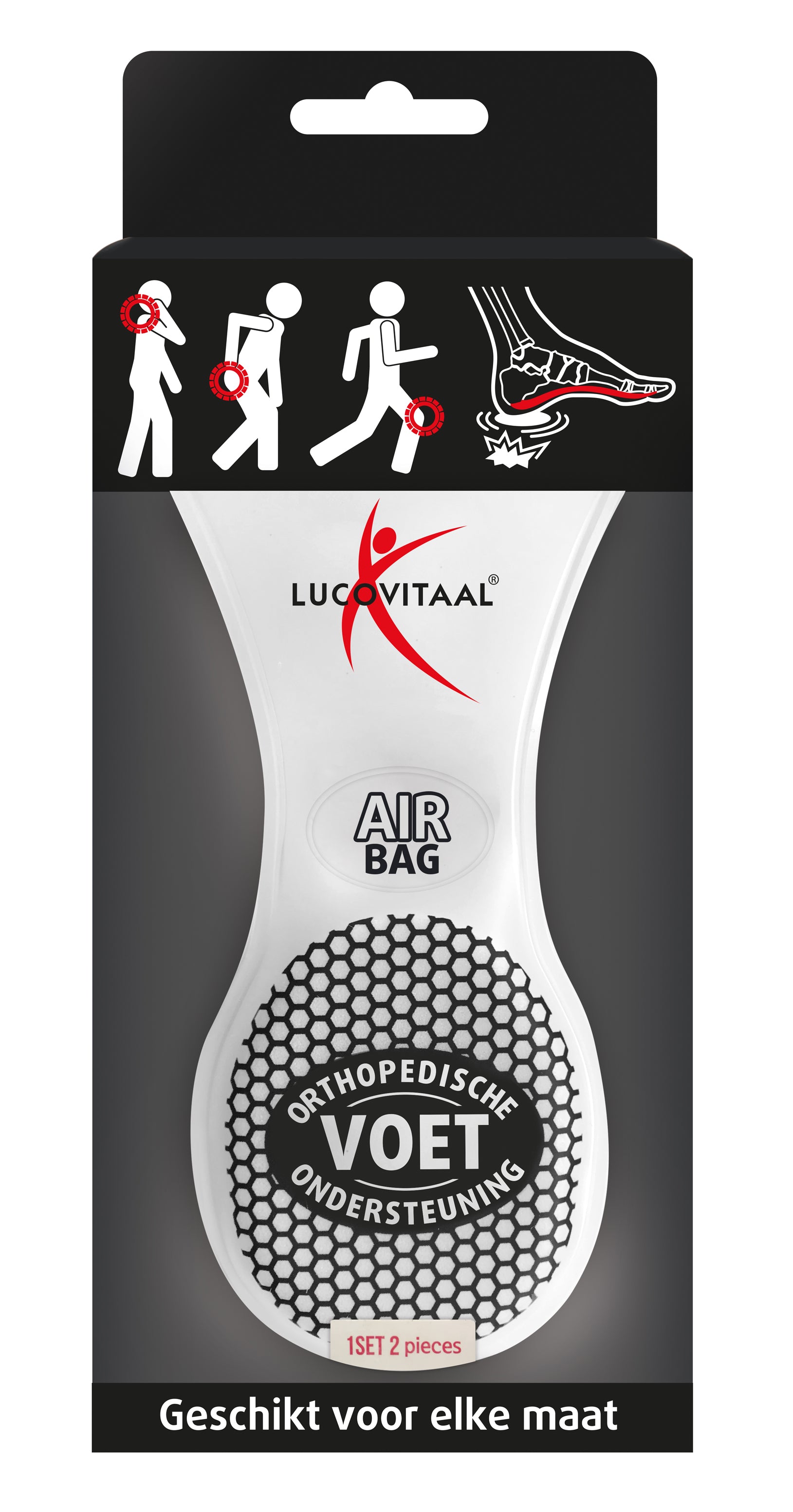 Lucovitaal Voetondersteuning 1 Paar