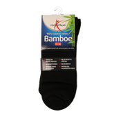 Lucovitaal Bamboe sok lang zwart maat 43-46 1.00 Paar