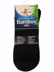 Lucovitaal Bamboe sok lang blauw maat 43-46 1 Paar