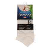 Lucovitaal Bamboe enkelsok wit maat 35-38 1 Paar