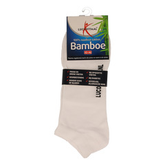 Lucovitaal Bamboe enkelsok wit maat 43-46 1 Paar