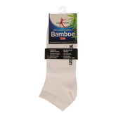 Lucovitaal Bamboe enkelsok wit maat 47-50 1 Paar