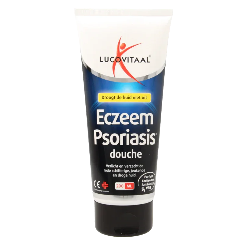 Lucovitaal Eczeem psoriasis douchegel 200 Milliliter