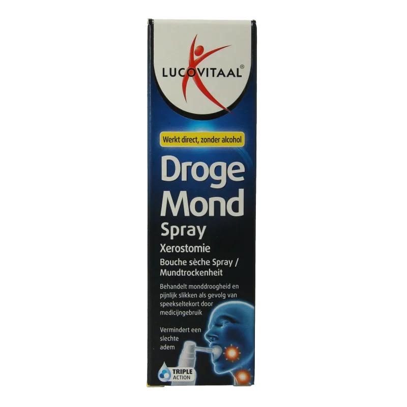 Lucovitaal Droge mond spray 20 Milliliter