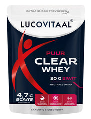 Lucovitaal Clear whey poeder puur 175 Gram
