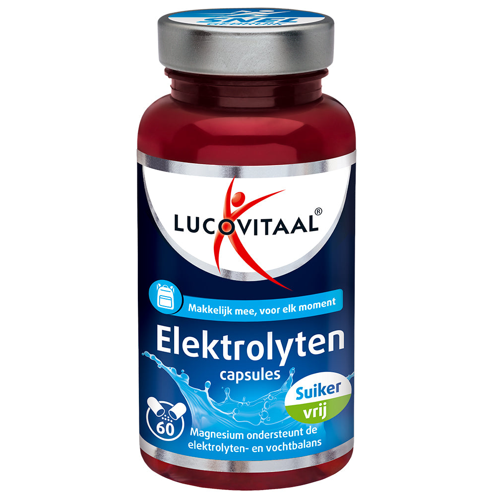 Lucovitaal Elektrolyten capsules 60.00 Capsules