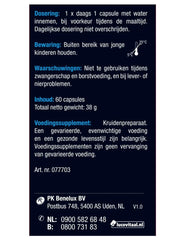 Lucovitaal L-Dopa mucana pruriens 60 Capsules