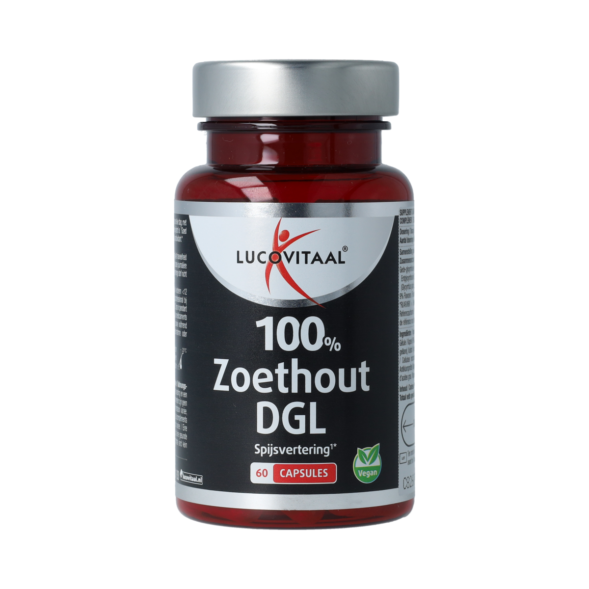 Lucovitaal Zoethout DGL 100% 60.00 Capsules