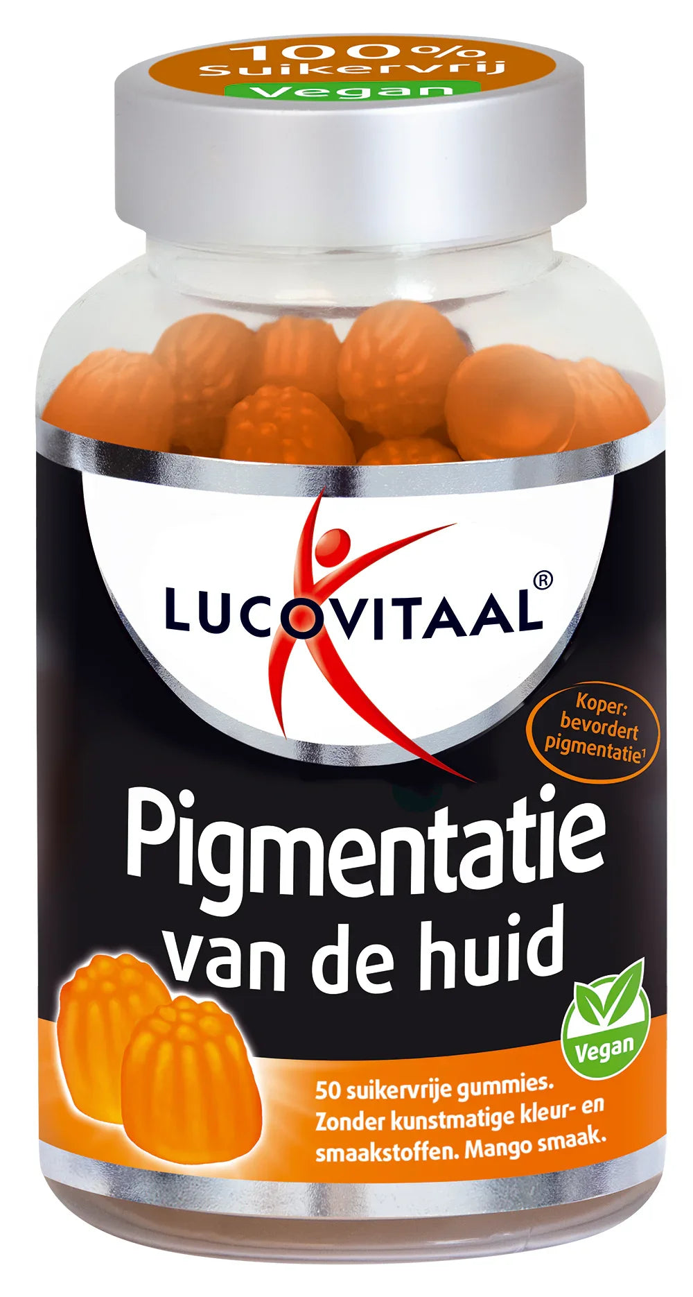 Lucovitaal Pigmentatie van de huid gummies 50 Stuks