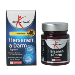 Lucovitaal Hersenen & darm support Bioticomel 30 Capsules