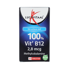 Lucovitaal Vitamine B12 100% 60.00 Tabletten