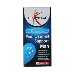 Lucovitaal Vruchtbaarheid support man 60 Tabletten