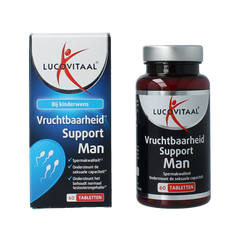 Lucovitaal Vruchtbaarheid support man 60 Tabletten