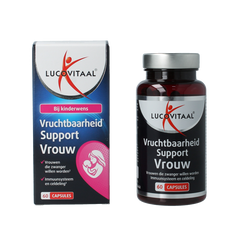 Lucovitaal Vruchtbaarheid support vrouw 60 Capsules