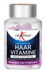 Lucovitaal Haar vitamine blond/grijs haar & highlights 25 Capsules