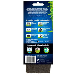 Lucovitaal Bamboe huissokken anti slip one size 1 Paar