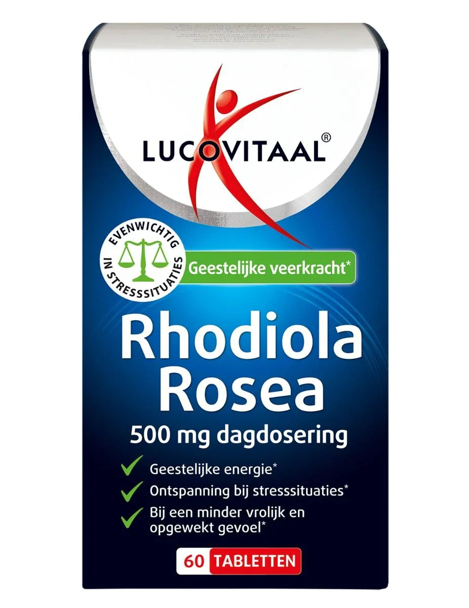 Lucovitaal Rhodiola rosea 60 Tabletten