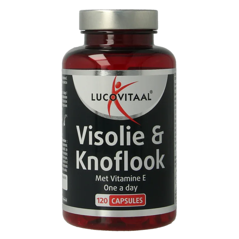 Lucovitaal Visolie & knoflook 120 Capsules