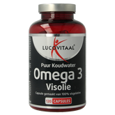 Lucovitaal Omega 3 visolie puur koudwater 120 Capsules