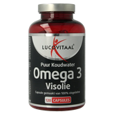 Lucovitaal Omega 3 visolie puur koudwater 120 Capsules