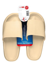 Lucovitaal Orthopedische badslipper 35-36 beige 1 Paar
