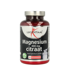 Lucovitaal Magnesium citraat 400mg poeder 100 Gram