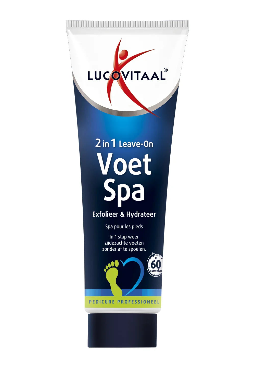 Lucovitaal Voetspa exfolieer & hydrateer 75 Milliliter