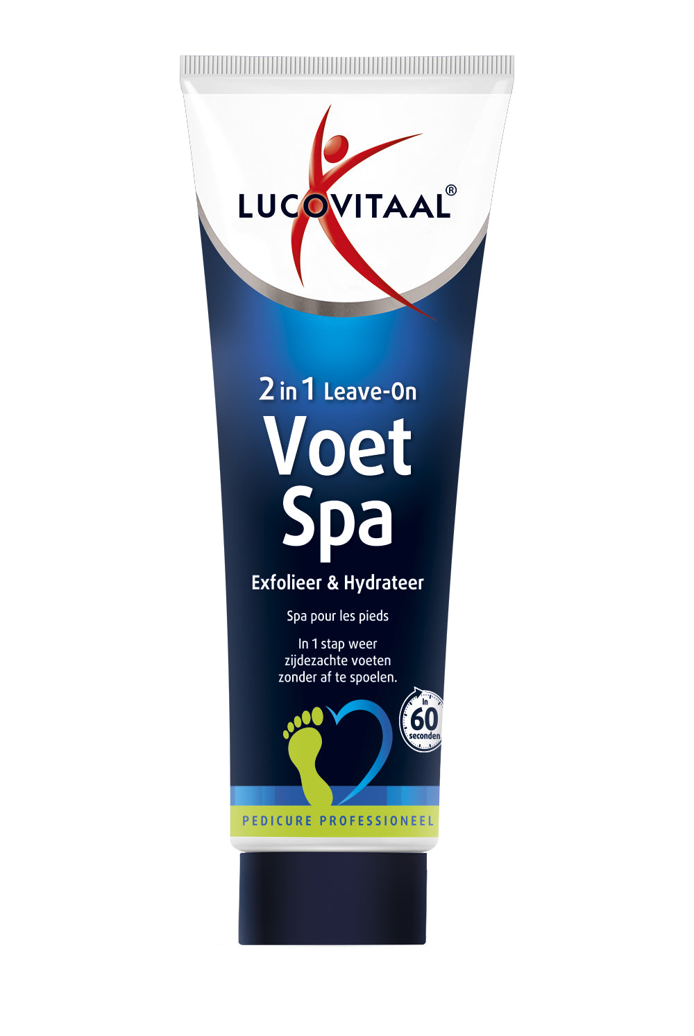 Lucovitaal Voetspa exfolieer & hydrateer 75 Milliliter